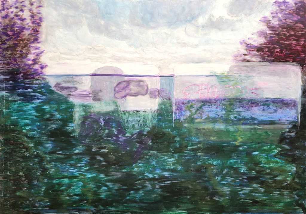 Shadows - Pastel à l'huile